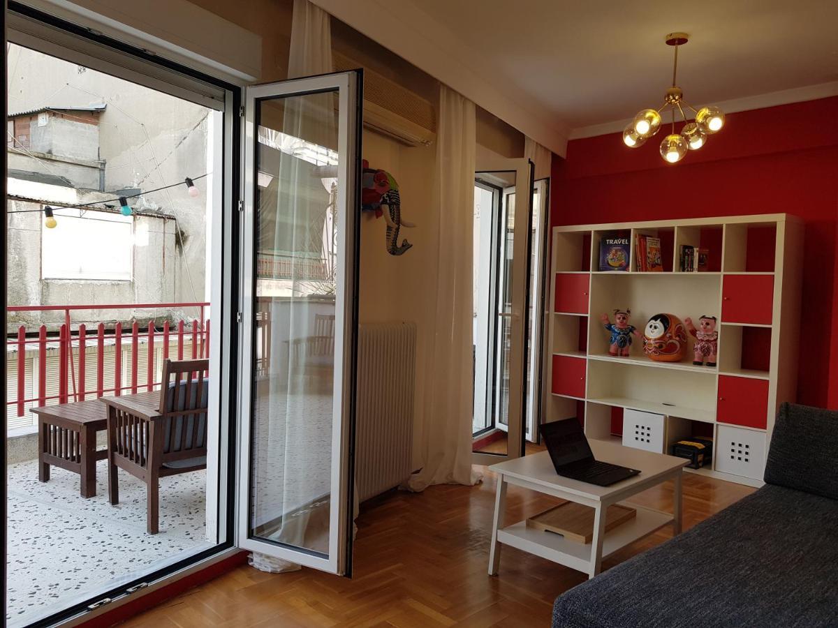 Quiet City Centre Apartment With Large Balcony Thessaloníki Luaran gambar